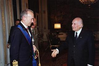 Ammiraglio di squadra Angelo Mariani, Capo di Stato Maggiore della Marina Militare visita di congedo