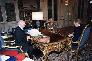 Ammiraglio di squadra Angelo Mariani, Capo di Stato Maggiore della Marina Militare visita di congedo