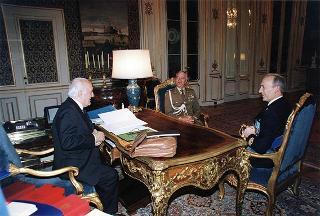 Ammiraglio di squadra Angelo Mariani, Capo di Stato Maggiore della Marina Militare visita di congedo