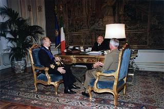 Ammiraglio di squadra Angelo Mariani, Capo di Stato Maggiore della Marina Militare visita di congedo