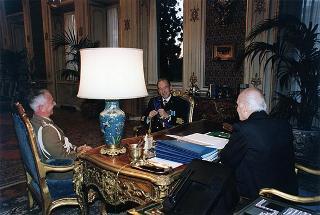 Ammiraglio di squadra Angelo Mariani, Capo di Stato Maggiore della Marina Militare visita di congedo
