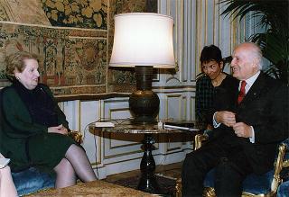 Madeleine Albright, Segretario di Stato degli Stati Uniti d'America (USA)