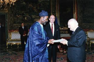 Andrè-Guy Ologoudou, nuovo ambasciatore del Benin: presentazione lettere credenziali