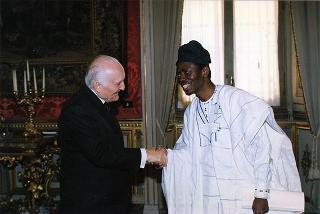 Andrè-Guy Ologoudou, nuovo ambasciatore del Benin: presentazione lettere credenziali