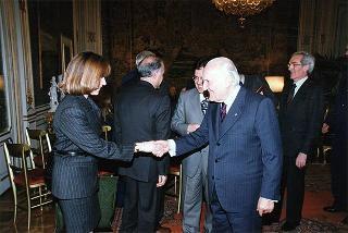 Avv. Enzo Bianco, presidente dell'Associazione nazionale Comuni italiani (ANCI), con una delegazione