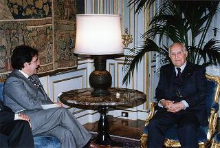 Avv. Enzo Bianco, presidente dell'Associazione nazionale Comuni italiani (ANCI), con una delegazione