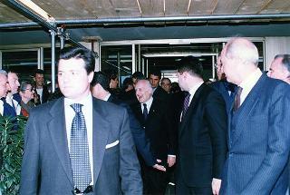 Roma, Policlinico "Agostino Gemelli": visita del Presidente della Repubblica