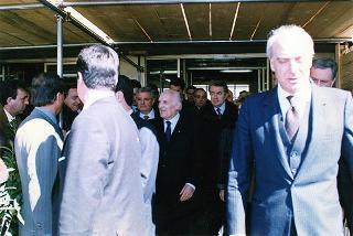 Roma, Policlinico "Agostino Gemelli": visita del Presidente della Repubblica