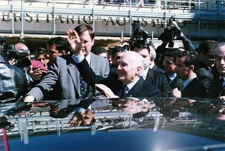 Roma, Policlinico "Agostino Gemelli": visita del Presidente della Repubblica