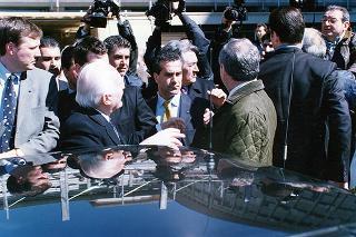 Roma, Policlinico "Agostino Gemelli": visita del Presidente della Repubblica