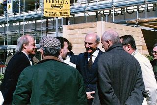 Roma, Policlinico "Agostino Gemelli": visita del Presidente della Repubblica