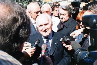 Roma, Policlinico "Agostino Gemelli": visita del Presidente della Repubblica