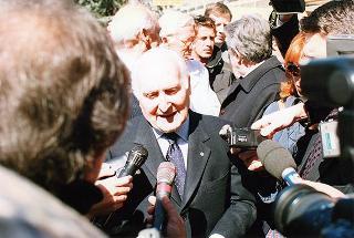 Roma, Policlinico "Agostino Gemelli": visita del Presidente della Repubblica