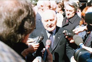 Roma, Policlinico "Agostino Gemelli": visita del Presidente della Repubblica