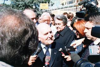 Roma, Policlinico "Agostino Gemelli": visita del Presidente della Repubblica