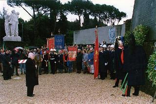 Roma: intervento del Presidente della Repubblica alla cerimonia commemorativa del 54° anniversario dell'eccidio delle Fosse Ardeatine
