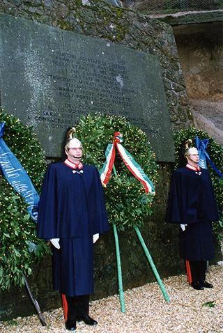 Roma: intervento del Presidente della Repubblica alla cerimonia commemorativa del 54° anniversario dell'eccidio delle Fosse Ardeatine