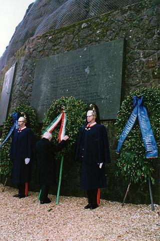 Roma: intervento del Presidente della Repubblica alla cerimonia commemorativa del 54° anniversario dell'eccidio delle Fosse Ardeatine