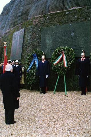 Roma: intervento del Presidente della Repubblica alla cerimonia commemorativa del 54° anniversario dell'eccidio delle Fosse Ardeatine