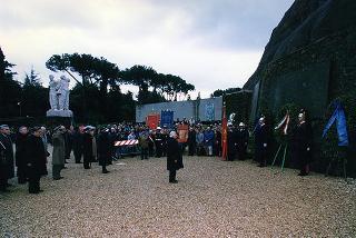 Roma: intervento del Presidente della Repubblica alla cerimonia commemorativa del 54° anniversario dell'eccidio delle Fosse Ardeatine