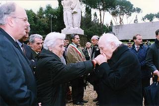 Roma: intervento del Presidente della Repubblica alla cerimonia commemorativa del 54° anniversario dell'eccidio delle Fosse Ardeatine