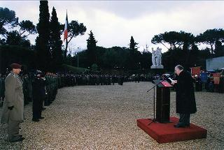 Roma: intervento del Presidente della Repubblica alla cerimonia commemorativa del 54° anniversario dell'eccidio delle Fosse Ardeatine