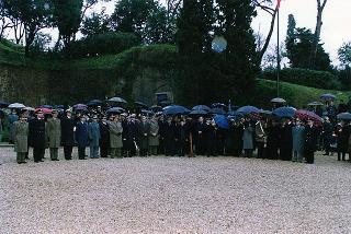 Roma: intervento del Presidente della Repubblica alla cerimonia commemorativa del 54° anniversario dell'eccidio delle Fosse Ardeatine