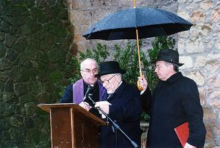 Roma: intervento del Presidente della Repubblica alla cerimonia commemorativa del 54° anniversario dell'eccidio delle Fosse Ardeatine