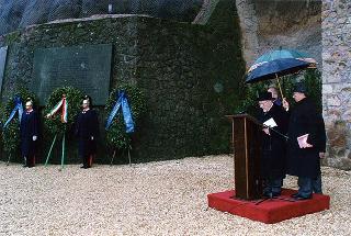 Roma: intervento del Presidente della Repubblica alla cerimonia commemorativa del 54° anniversario dell'eccidio delle Fosse Ardeatine