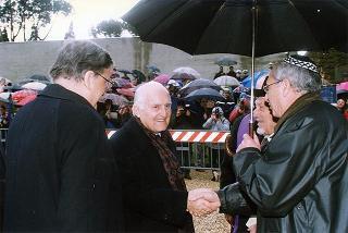 Roma: intervento del Presidente della Repubblica alla cerimonia commemorativa del 54° anniversario dell'eccidio delle Fosse Ardeatine