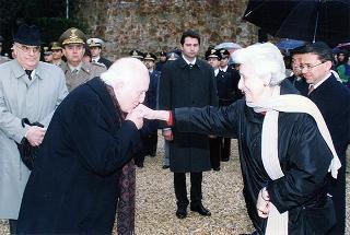 Roma: intervento del Presidente della Repubblica alla cerimonia commemorativa del 54° anniversario dell'eccidio delle Fosse Ardeatine