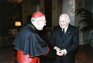 S. Em. Rev.ma il cardinale Francesco Colasuonno, Nunzio Apostolico in Italia