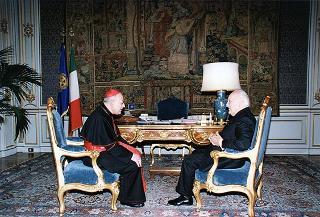 S. Em. Rev.ma il cardinale Francesco Colasuonno, Nunzio Apostolico in Italia