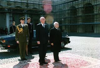 Visita ufficiale in Italia del Presidente della Repubblica di Estonia e della signora Meri