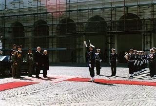 Visita ufficiale in Italia del Presidente della Repubblica di Estonia e della signora Meri