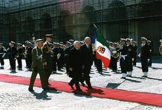 Visita ufficiale in Italia del Presidente della Repubblica di Estonia e della signora Meri