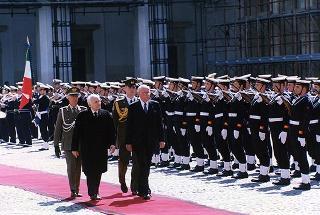 Visita ufficiale in Italia del Presidente della Repubblica di Estonia e della signora Meri