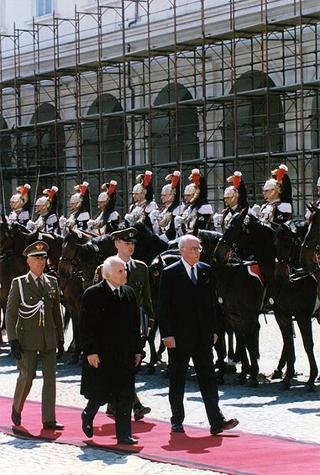 Visita ufficiale in Italia del Presidente della Repubblica di Estonia e della signora Meri