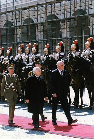 Visita ufficiale in Italia del Presidente della Repubblica di Estonia e della signora Meri