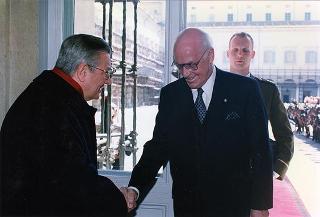 Visita ufficiale in Italia del Presidente della Repubblica di Estonia e della signora Meri