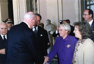 Visita ufficiale in Italia del Presidente della Repubblica di Estonia e della signora Meri