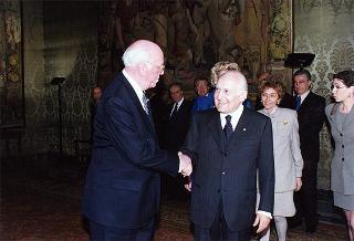 Visita ufficiale in Italia del Presidente della Repubblica di Estonia e della signora Meri