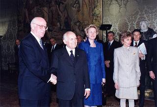 Visita ufficiale in Italia del Presidente della Repubblica di Estonia e della signora Meri
