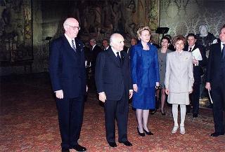 Visita ufficiale in Italia del Presidente della Repubblica di Estonia e della signora Meri
