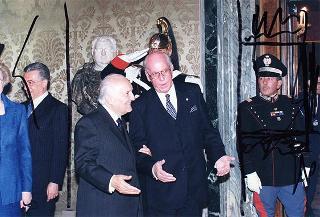 Visita ufficiale in Italia del Presidente della Repubblica di Estonia e della signora Meri
