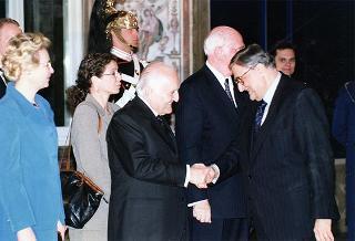 Incontro e successivo pranzo al Quirinale con il Presidente Meri
