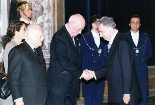Incontro e successivo pranzo al Quirinale con il Presidente Meri