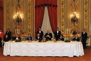 Incontro e successivo pranzo al Quirinale con il Presidente Meri