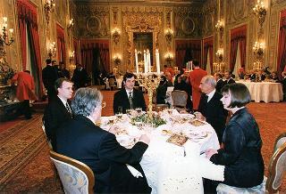 Incontro e successivo pranzo al Quirinale con il Presidente Meri