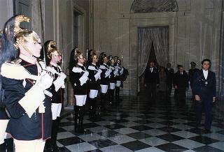 Incontro e successivo pranzo al Quirinale con il Presidente Meri